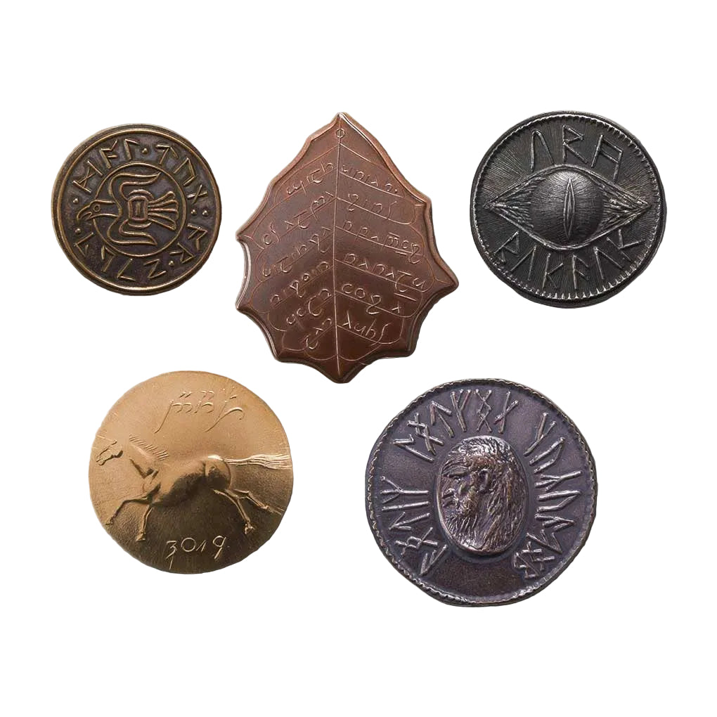 The Lord of the Rings™ Set #1 - Middle-earth Set of Five Coins