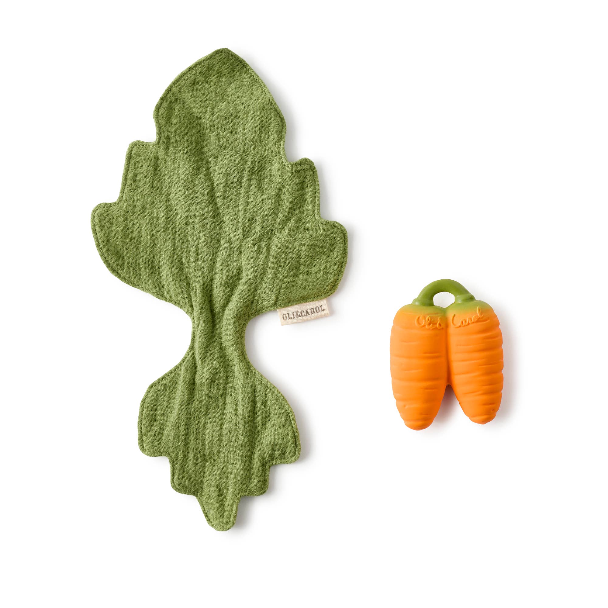 Oli & Carol - Cathy the Carrot Mini Teether Toy