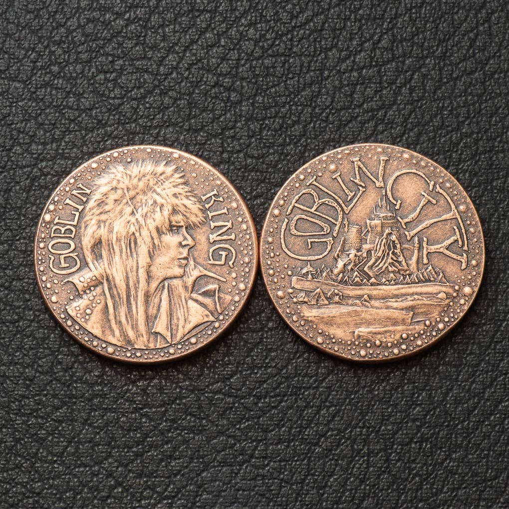 Labyrinth - Goblin King and Goblin City Copper Coin