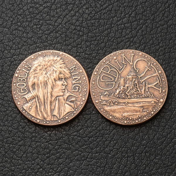 Labyrinth - Goblin King and Goblin City Copper Coin