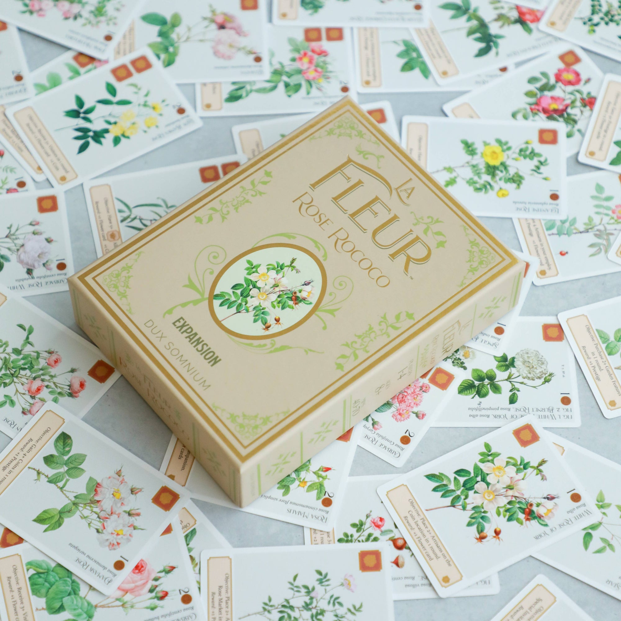 La Fleur - Board Game - Rose Rococo Expansion