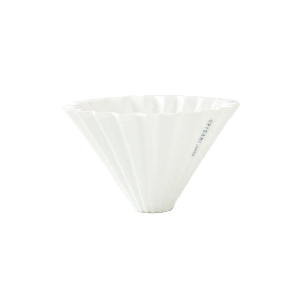 Origami - Pour Over Coffee Dripper - Porcelain - White