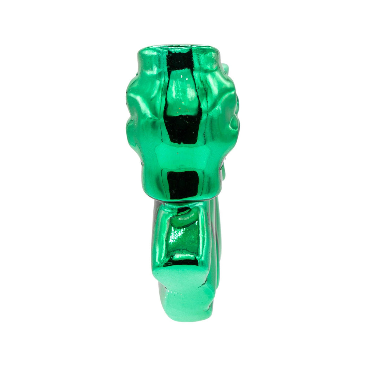 Green Bow - Glass Ornament