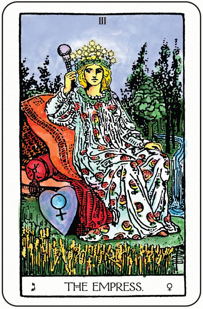 1909 The Mini Weiser Tarot