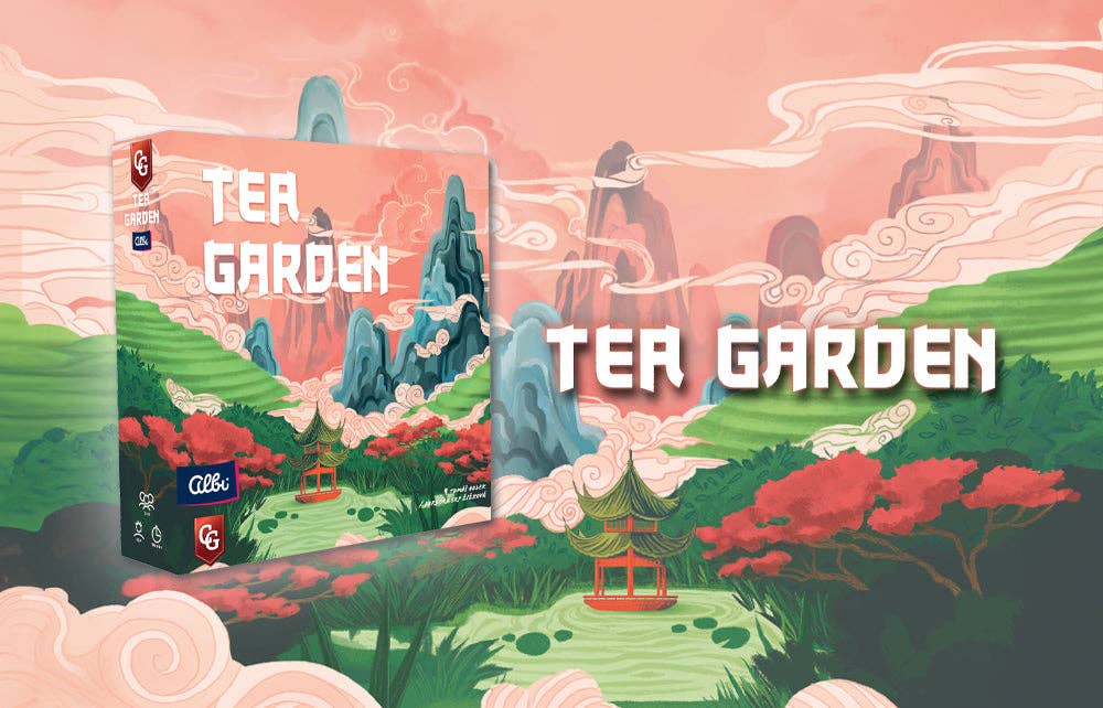 Capstone Games - Tea Garden: Base Game / 2, 3, 4 / 90 minutes