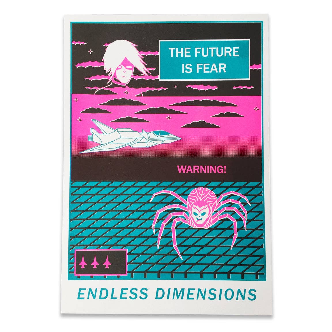 AMBIENT FRIEND - Endless Dimensions Riso Print