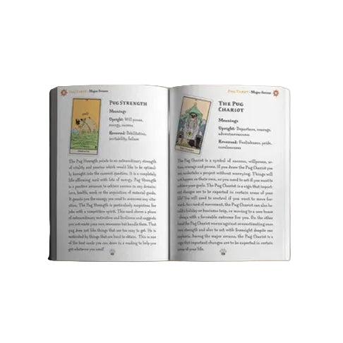 Pug Tarot & Booklet