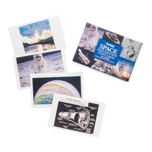 Astronomy Space Exploration Postcards - 50pk