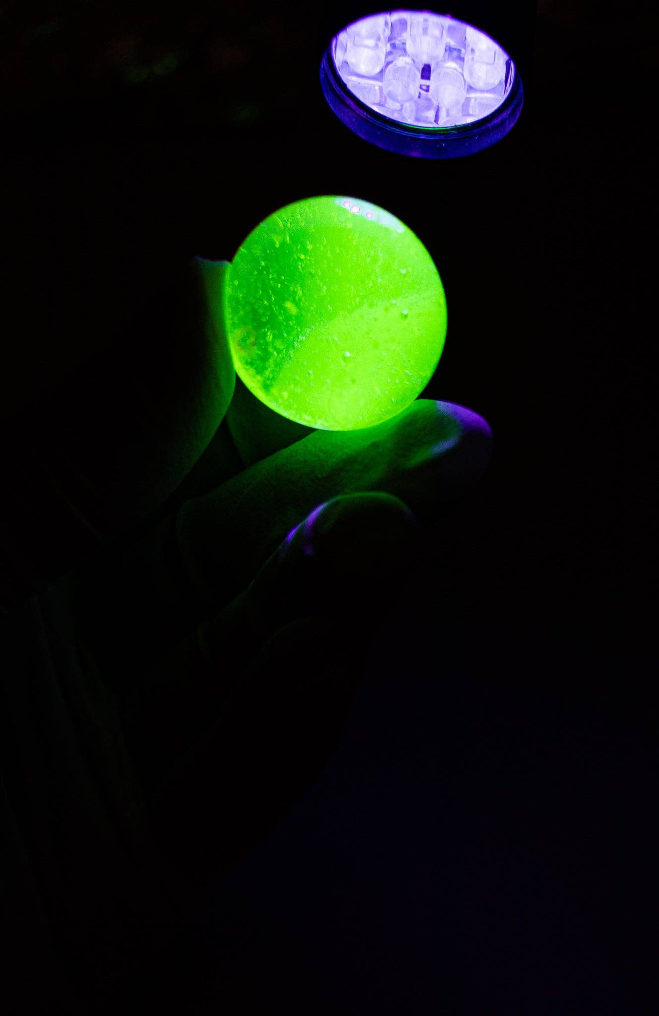 Uranium Glass Ball