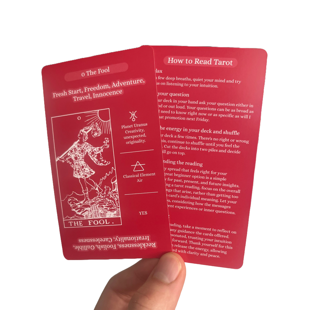 1909 Keyword Tarot