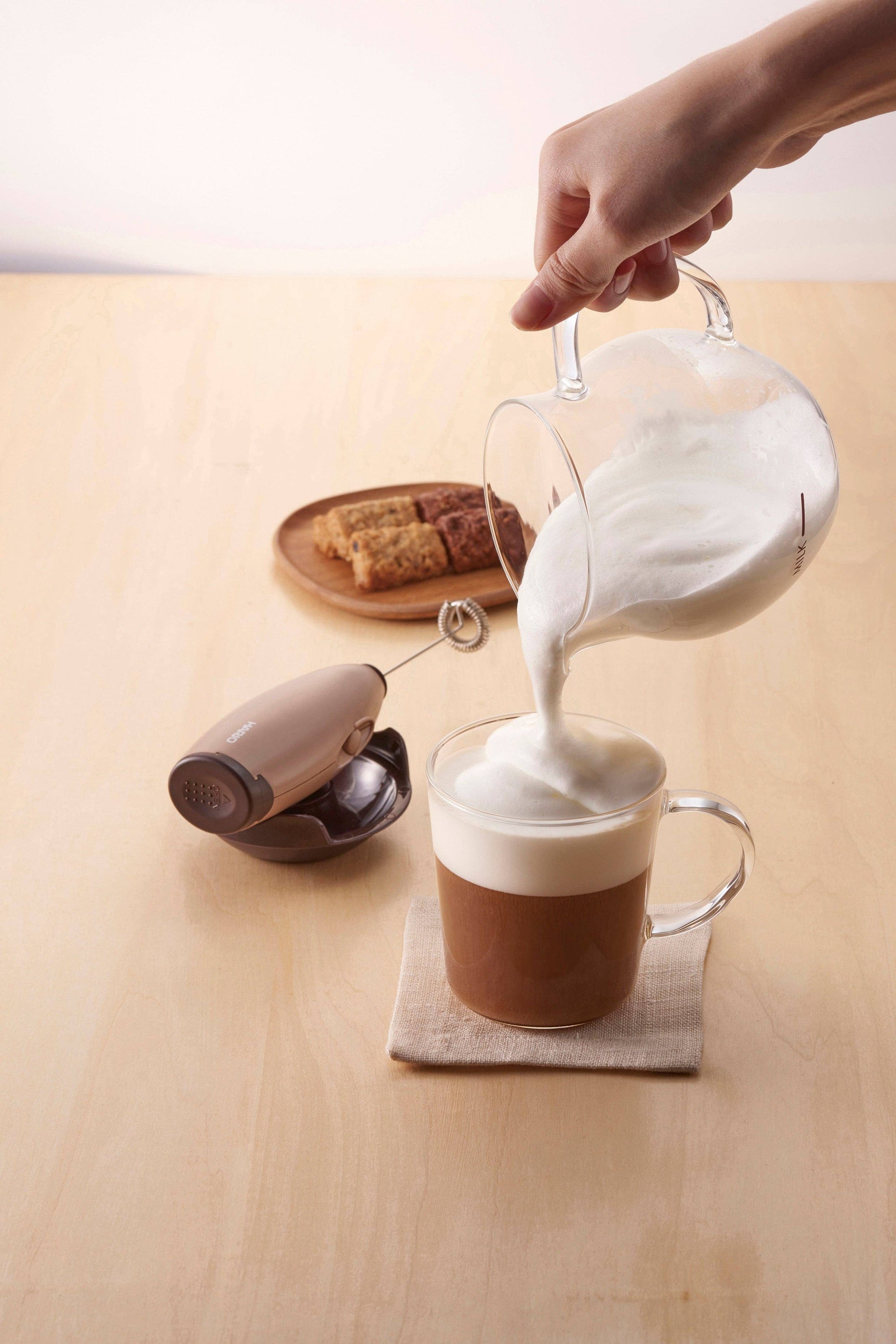 Hario - Matcha Whisk & Creamer Set