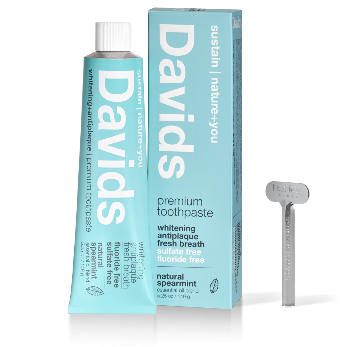 Davids - Premium Toothpaste - Spearmint