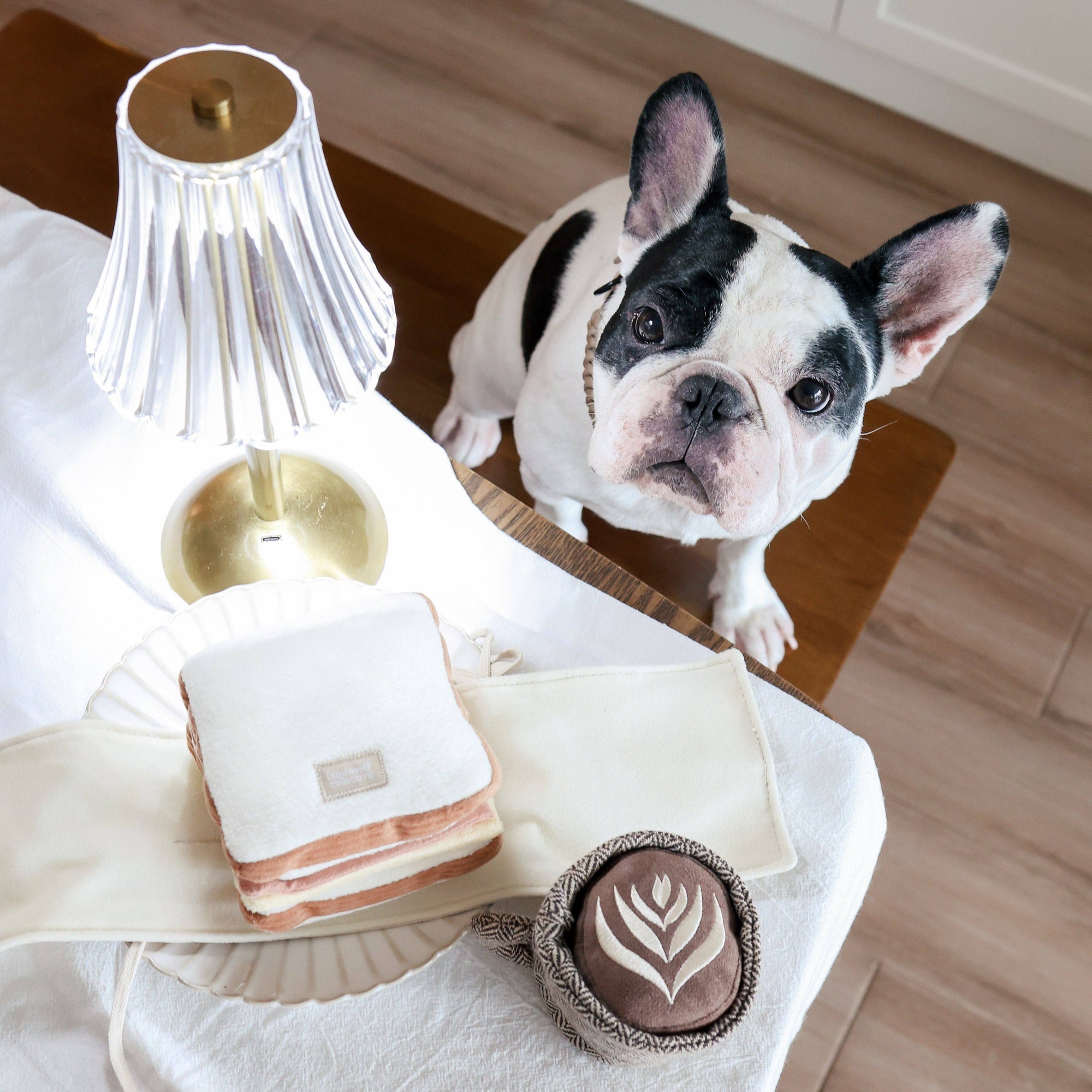 Lambwolf Collective - HAM & CHEESE/ ENRICHMENT TOY SET// SNUFFLE TOY