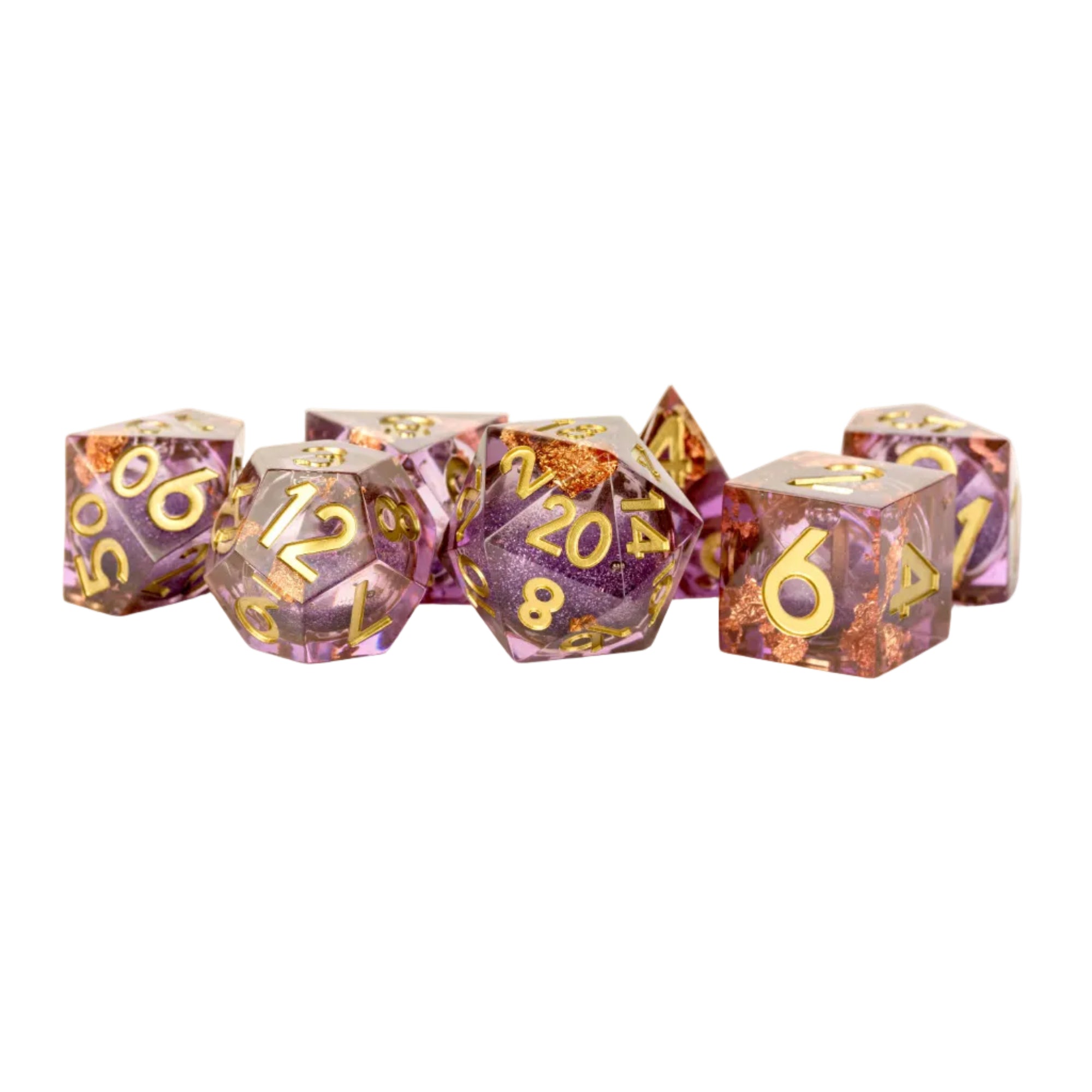 Fanroll Elixir Liquid Core D20 Dice - Aether Abstract at Space Camp in Portland, Oregon 