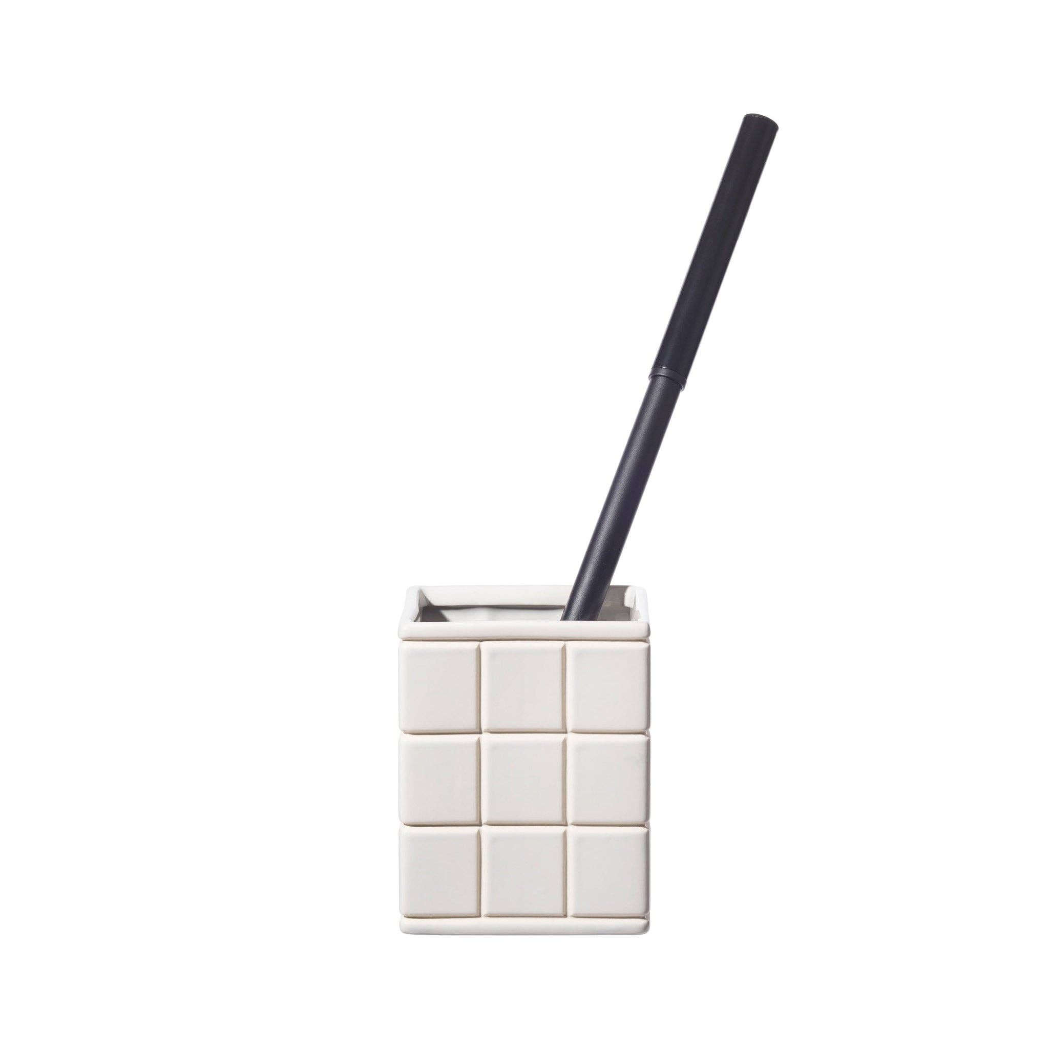 Puebco Ceramic Bath Ensemble Toilet Brush - Thumbnail 2