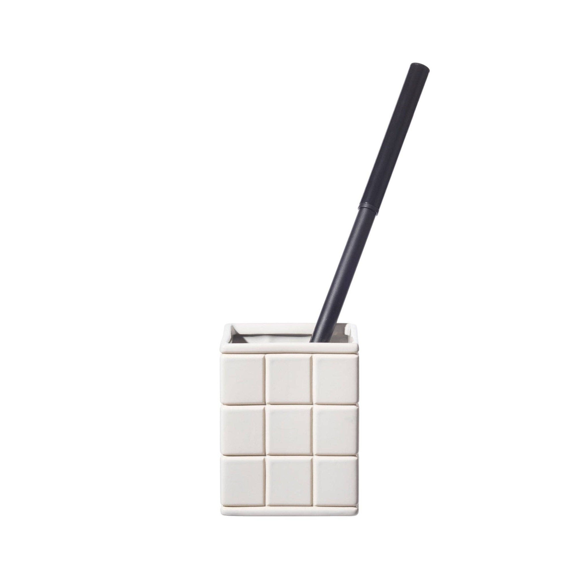 Puebco - CERAMIC BATH ENSEMBLE TOILET BRUSH