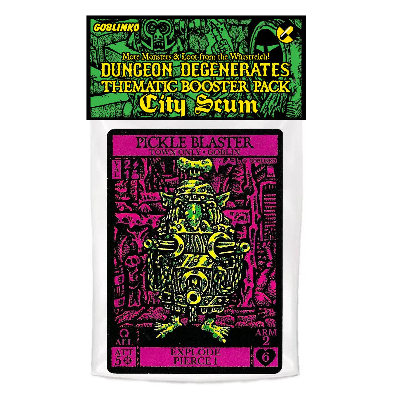 Dungeon Degenerates: Booster Pack - City Scum