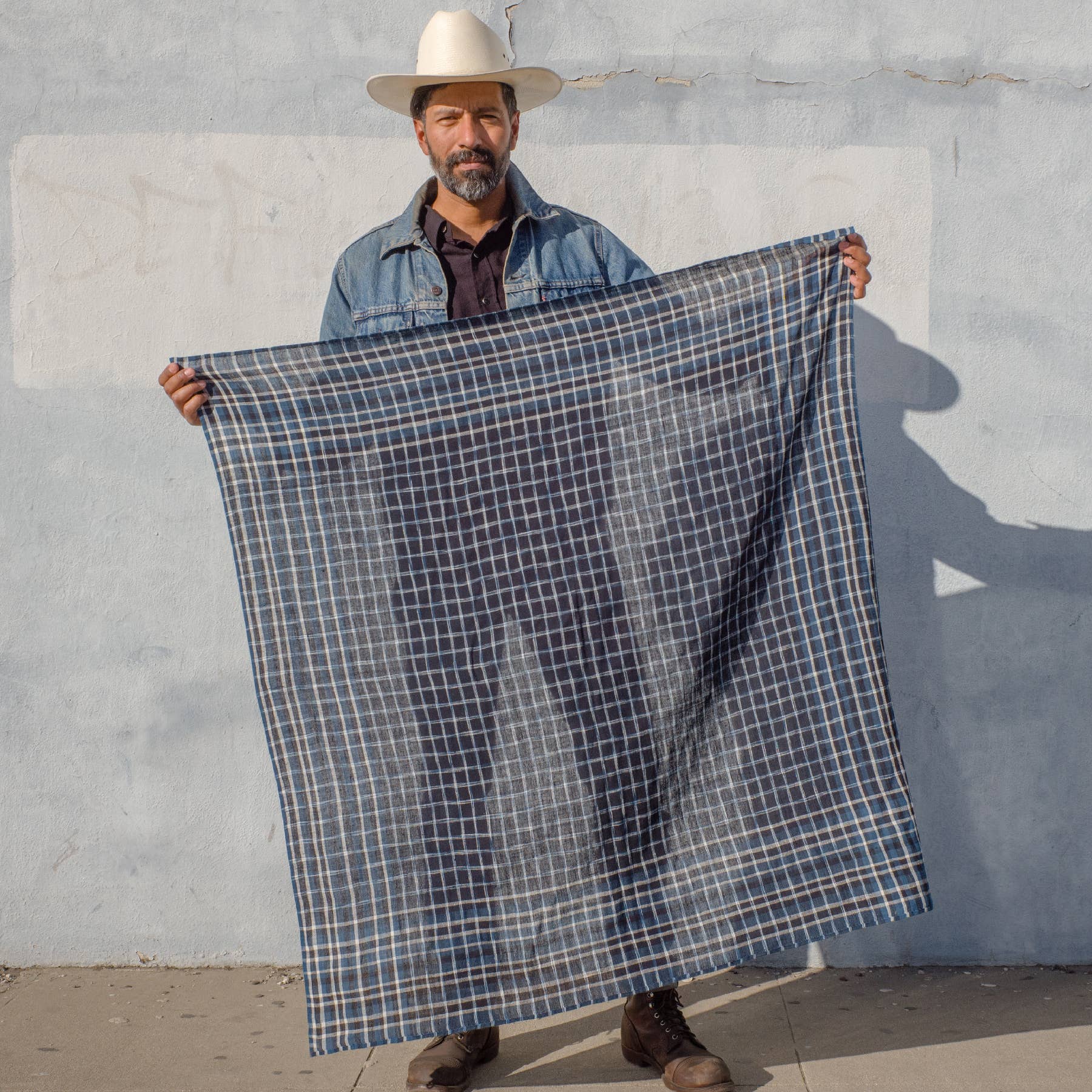 Cowboy Scarf in Bodie Blue