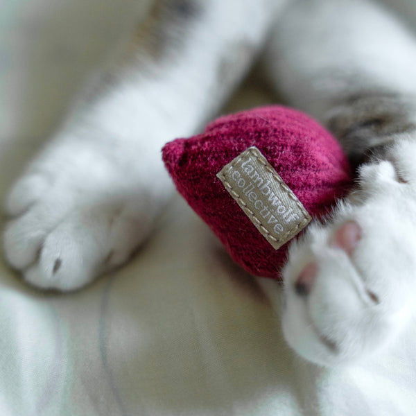Lambwolf Collective - Cat Toy - Kitty Catnip Radish - Beet