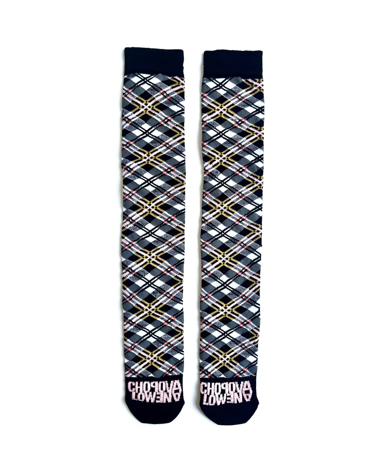 Chopova Lowena - Preppy Plaid Long Socks