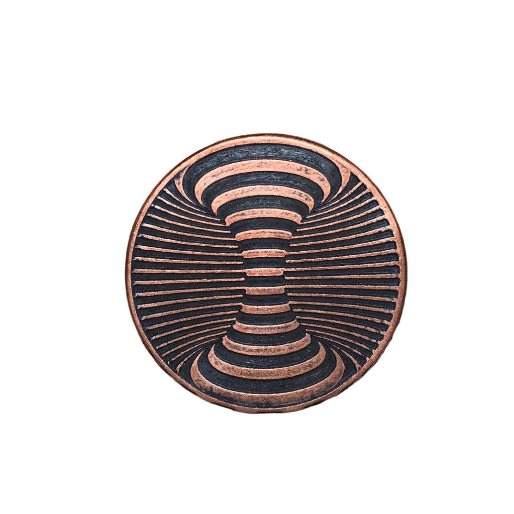Optical Illusion Worry Coin