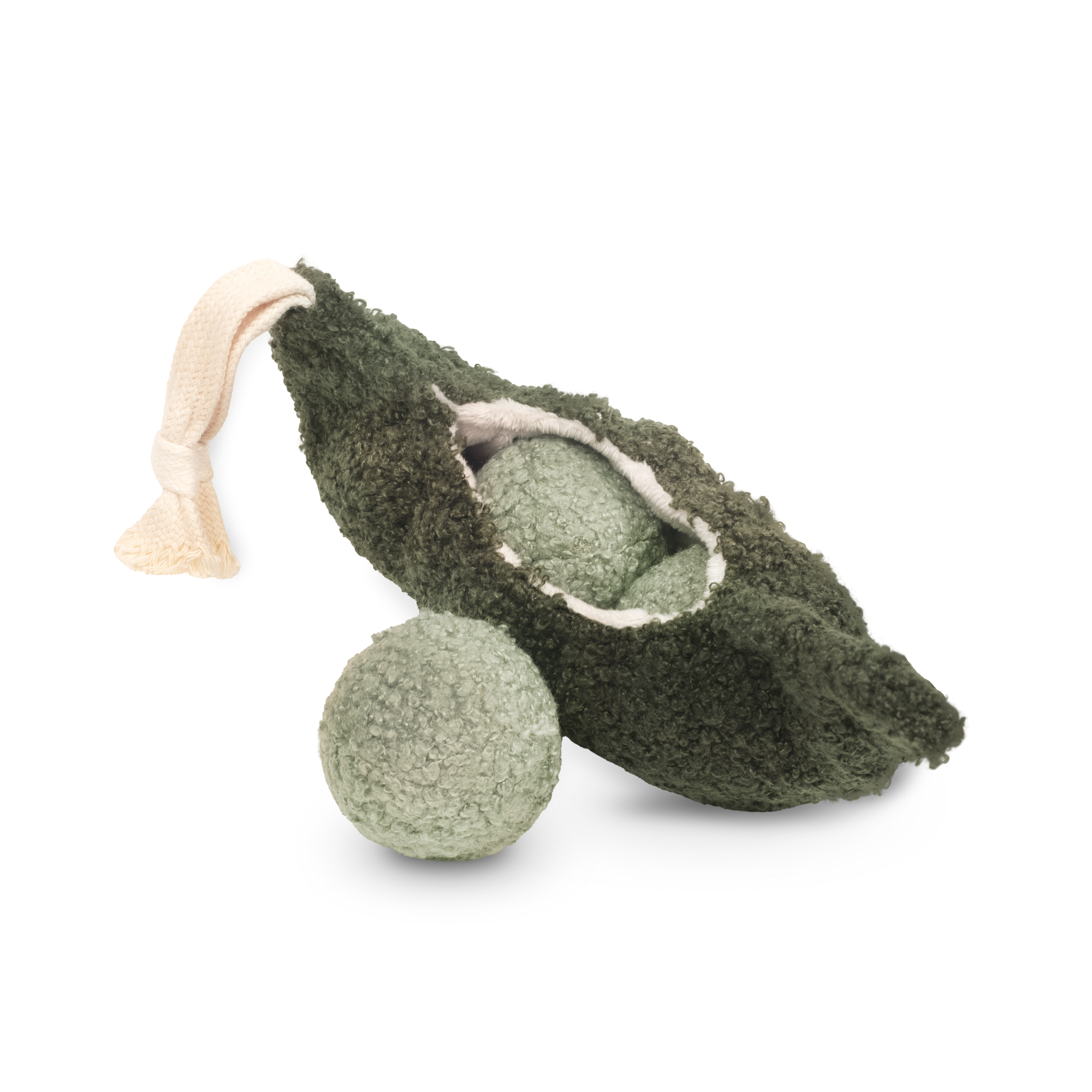 Lambwolf Collective - Enrichment Snuffle Toy - Pea Pop