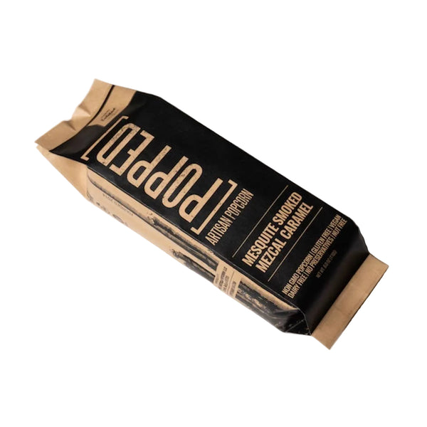 POPPED Artisan Popcorn - Mesquite Smoked Mezcal Caramel Artisan Popcorn