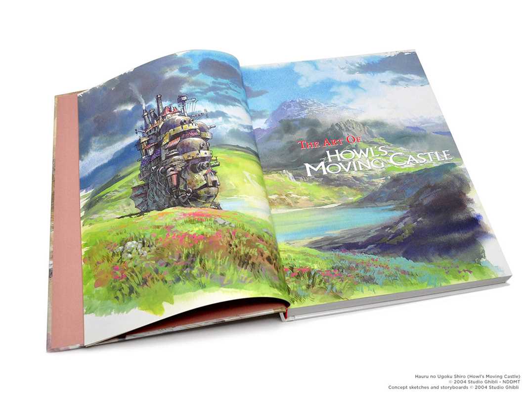 Simon & Schuster - Art of Howl's Moving Castle by Hayao Miyazaki
