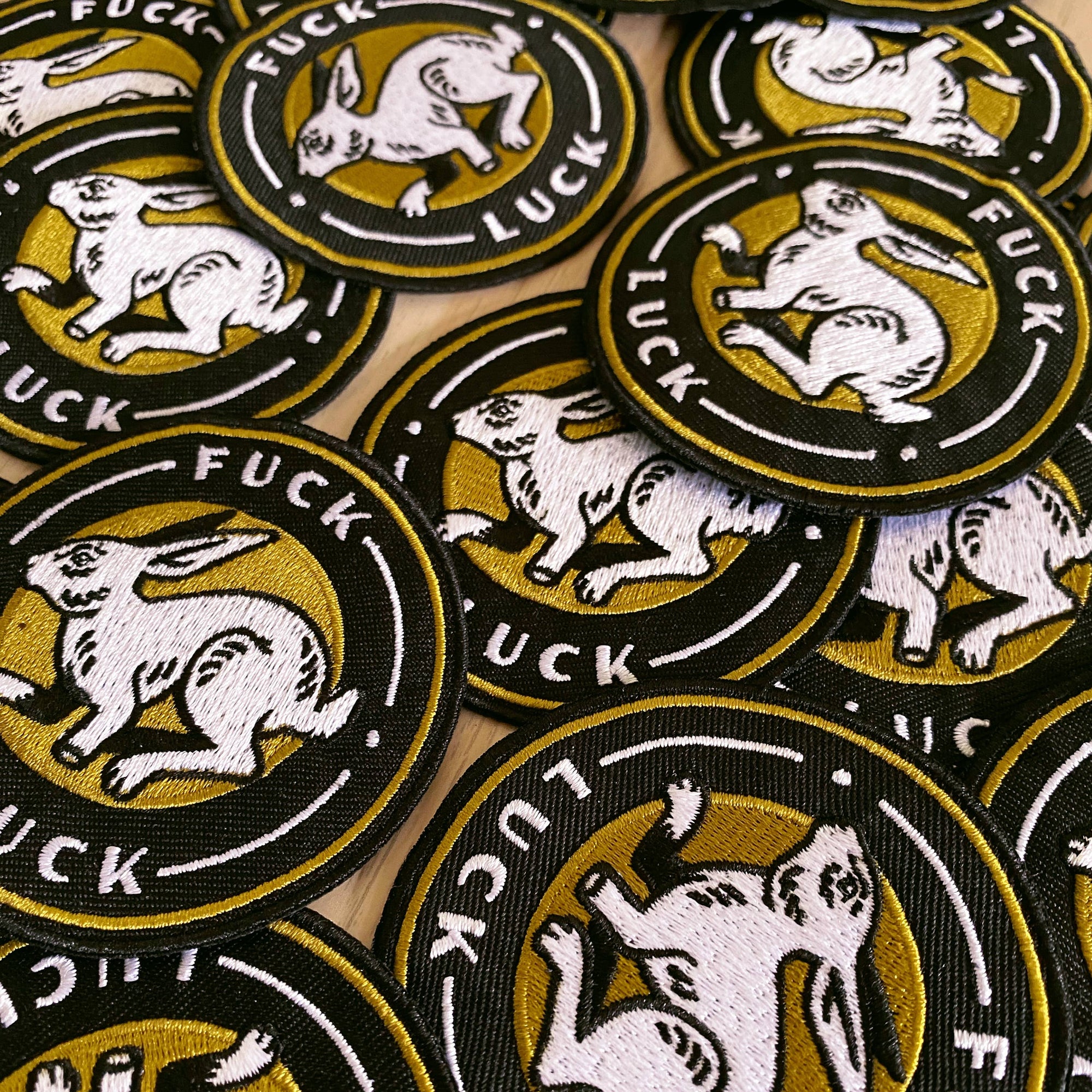 Fuck Luck Patch - Space Camp