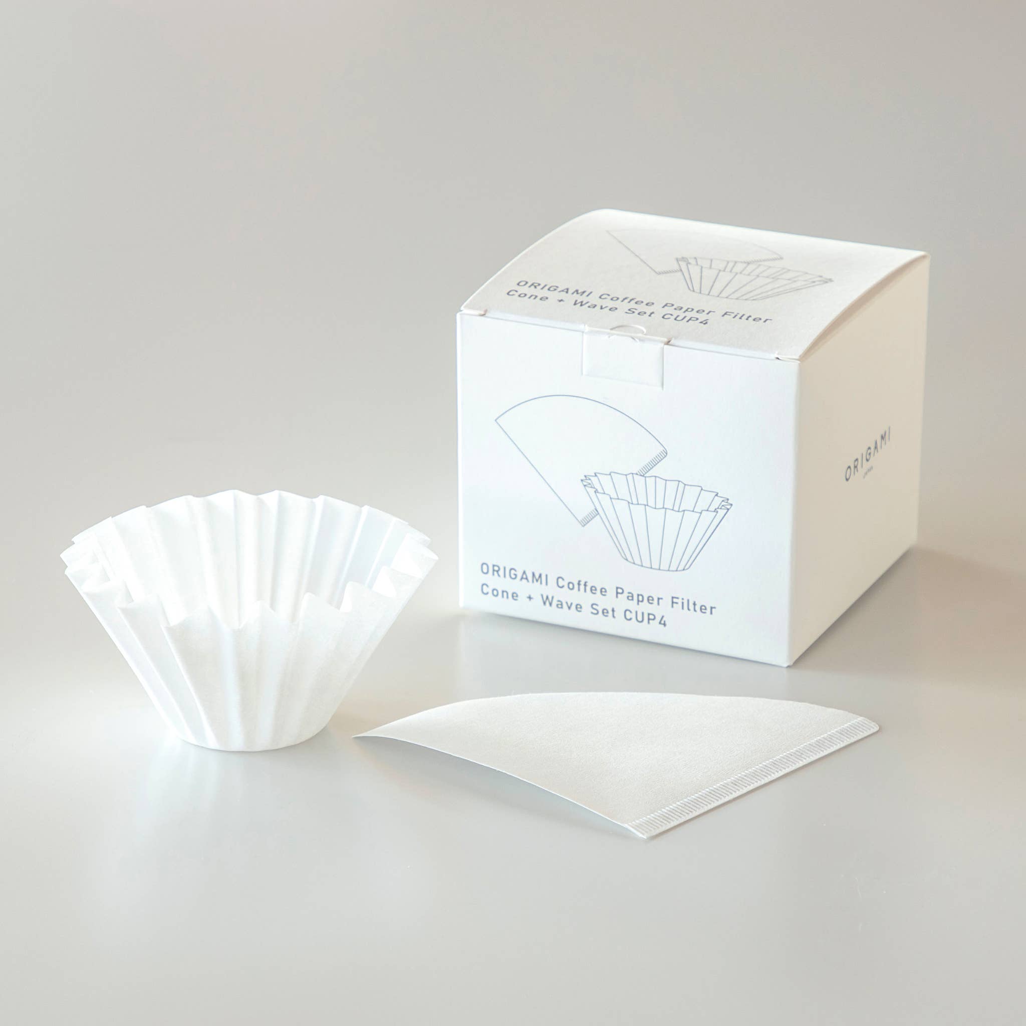 ORIGAMI - Original Cone and Wave Paper Filter Set