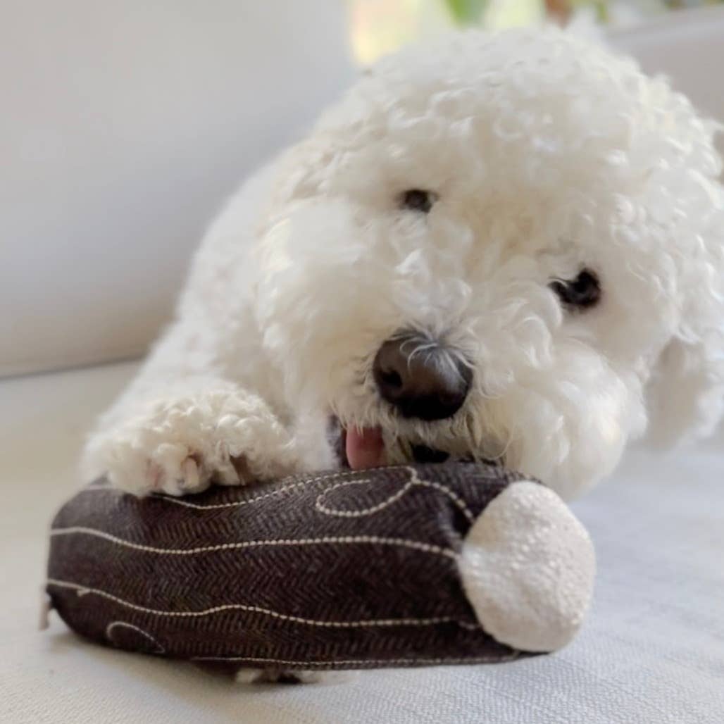 Lambwolf Collective - Fire Log // Enrichment Dog Toy