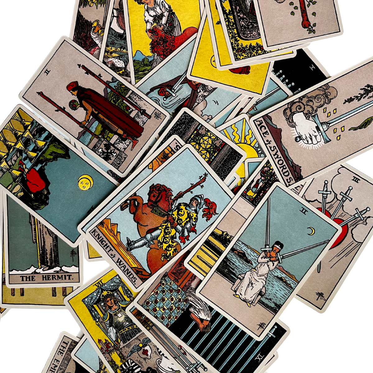 Classic 1909 Rider-Waite-Smith Tarot & Guide