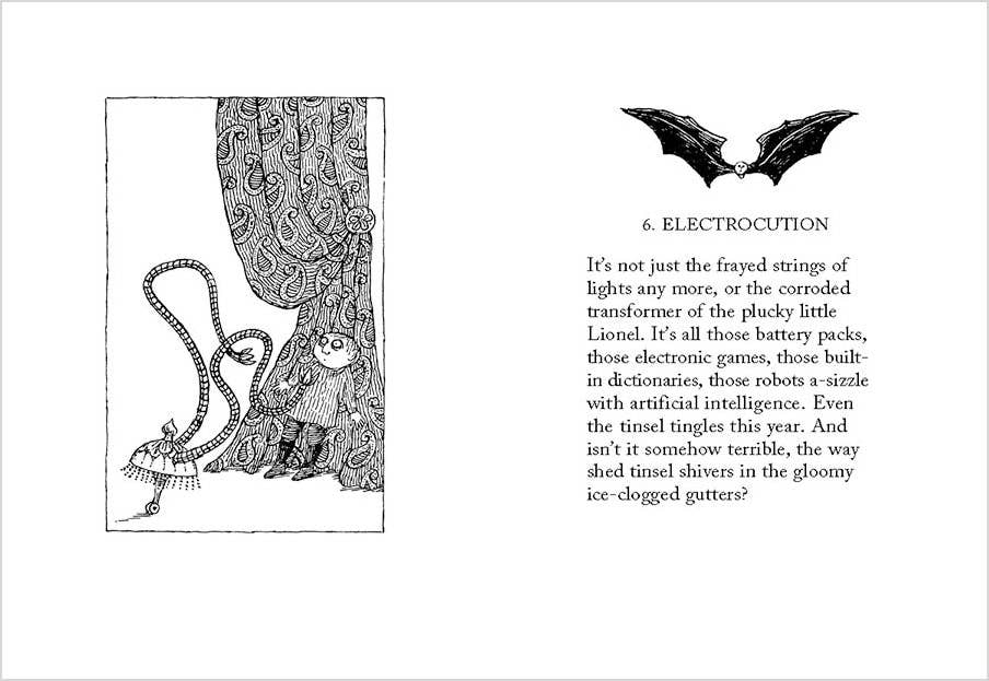 The Twelve Terrors of Christmas by John Updike and Edward Gorey