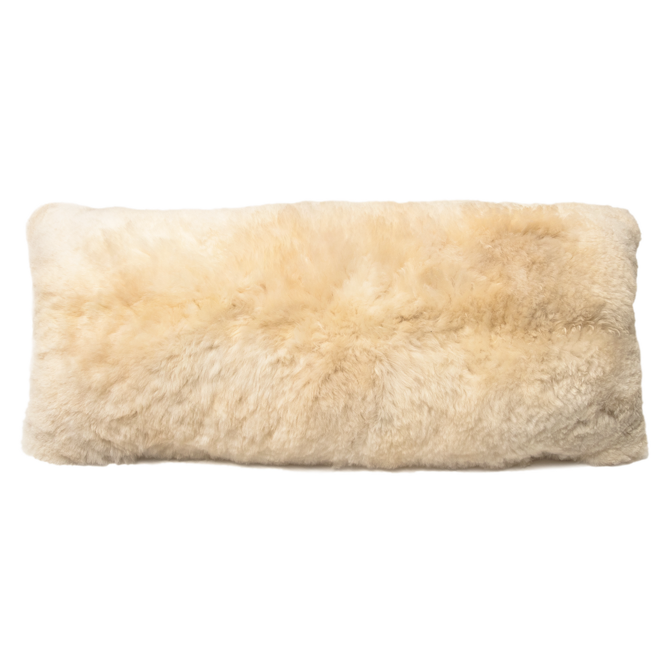 Intiearth - Alpaca Extra-Long Lumbar Pillow - Crema