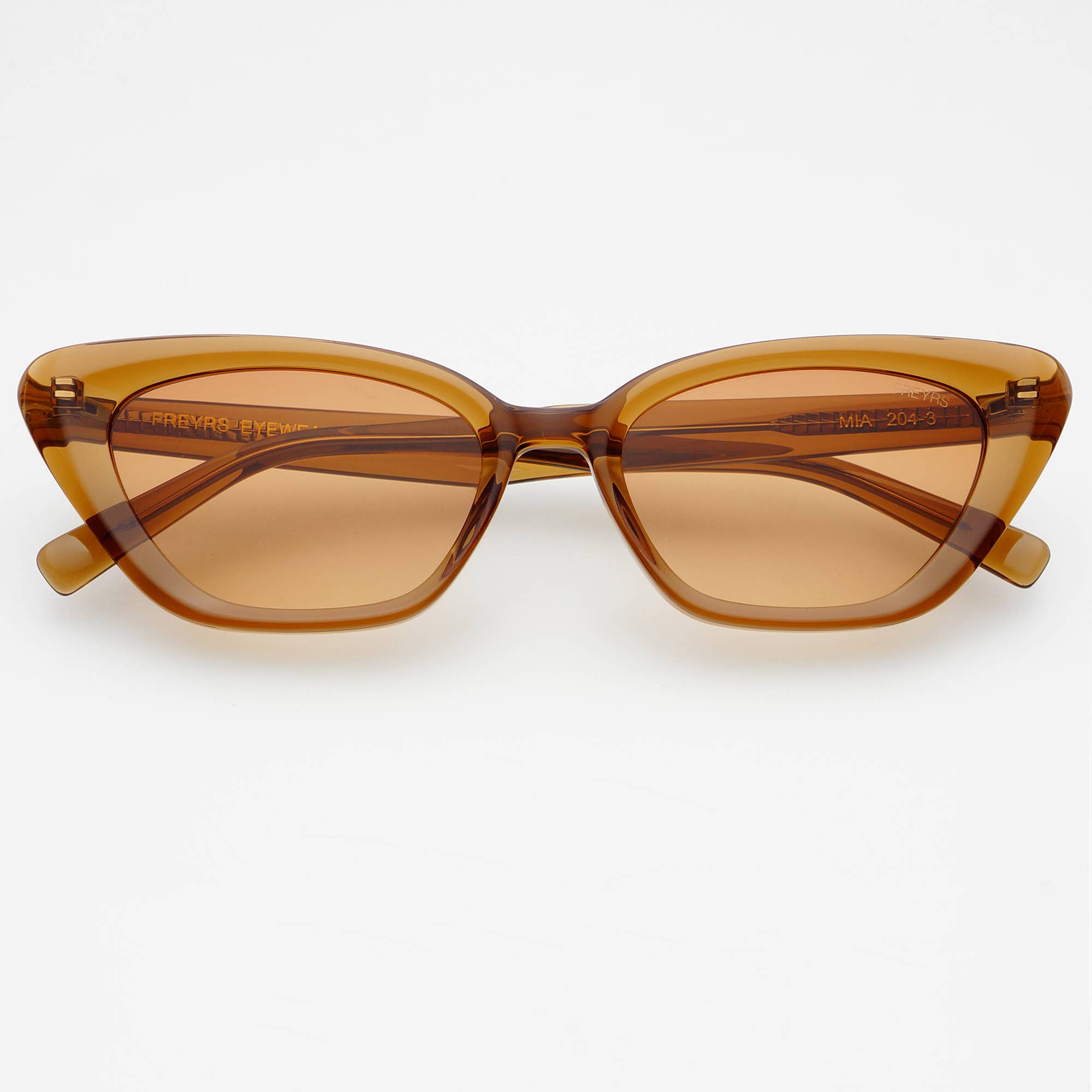 FREYRS Eyewear - Mia Sunglasses - Crystal Brown
