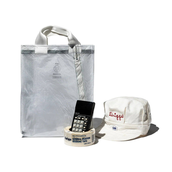 Puebco - Covered Parachute Document Bag - White