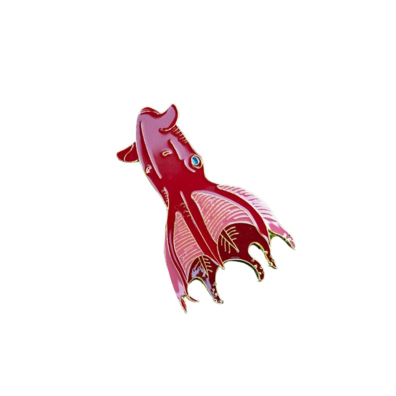 Vampire Squid (Vampyroteuthis infernalis) Pin