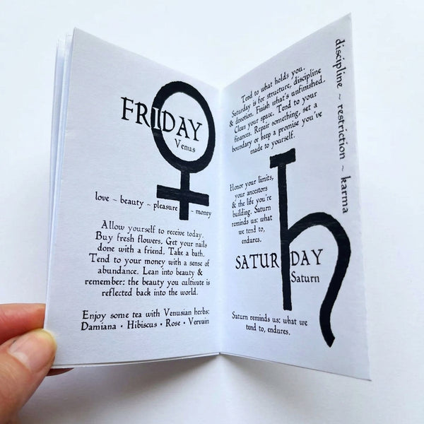 Planetary Days - Mini Zine