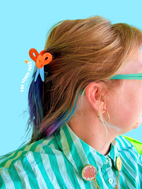 Mini Scissors Hair Clip