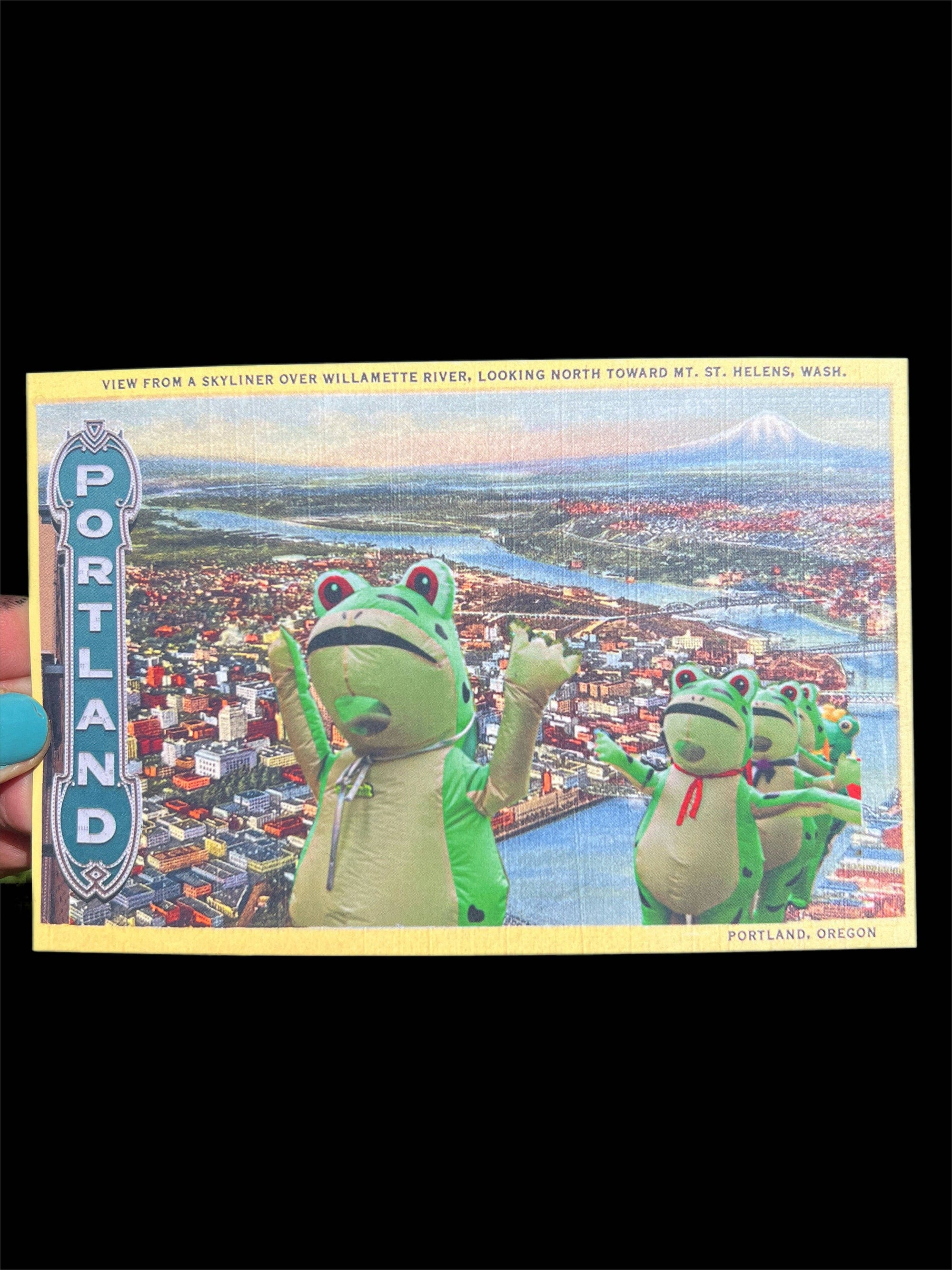 Astral Weekend - POSTCARD Portland Frogs