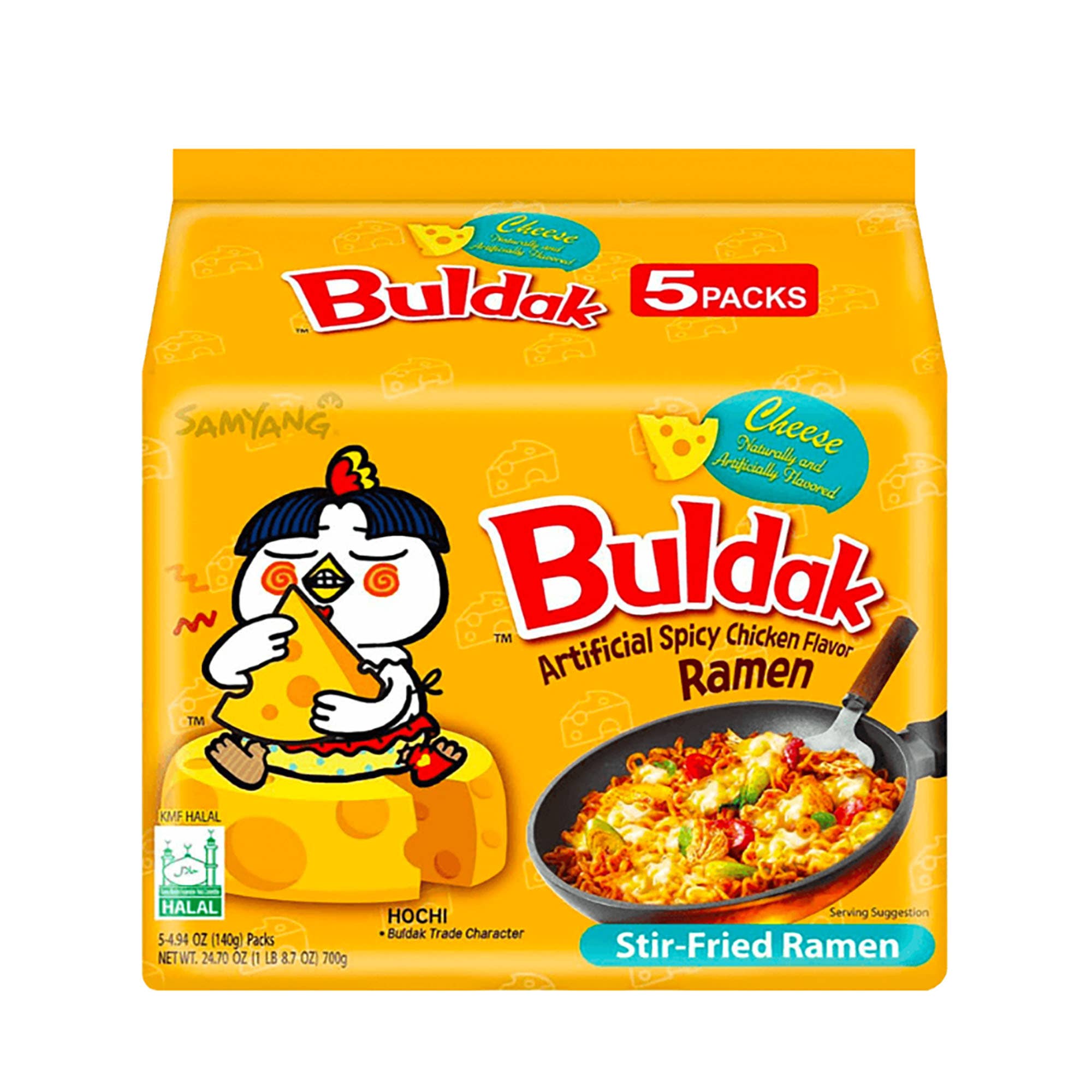 Samyang - Buldak - Cheese - Spicy Chicken Flavor Ramen