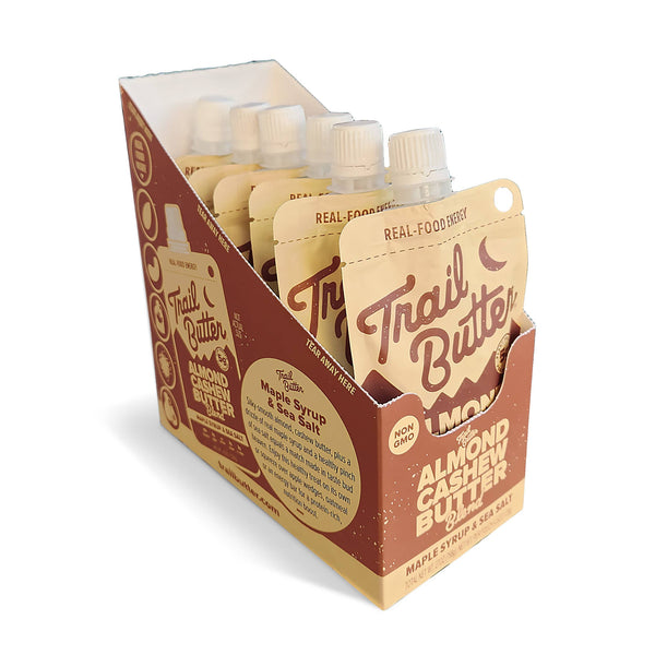 Trail Butter - Almond Cashew - Maple Syrup & Sea Salt - 4.5 oz