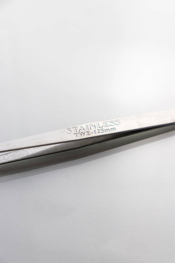 Stainless Steel Angle Tweezers - Space Camp