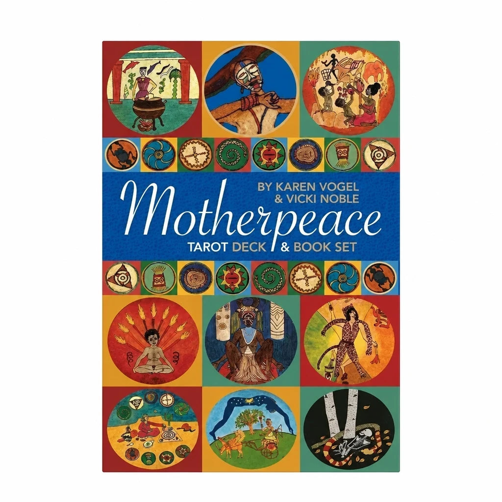 Mini Motherpeace - Round Tarot Deck & Book Set