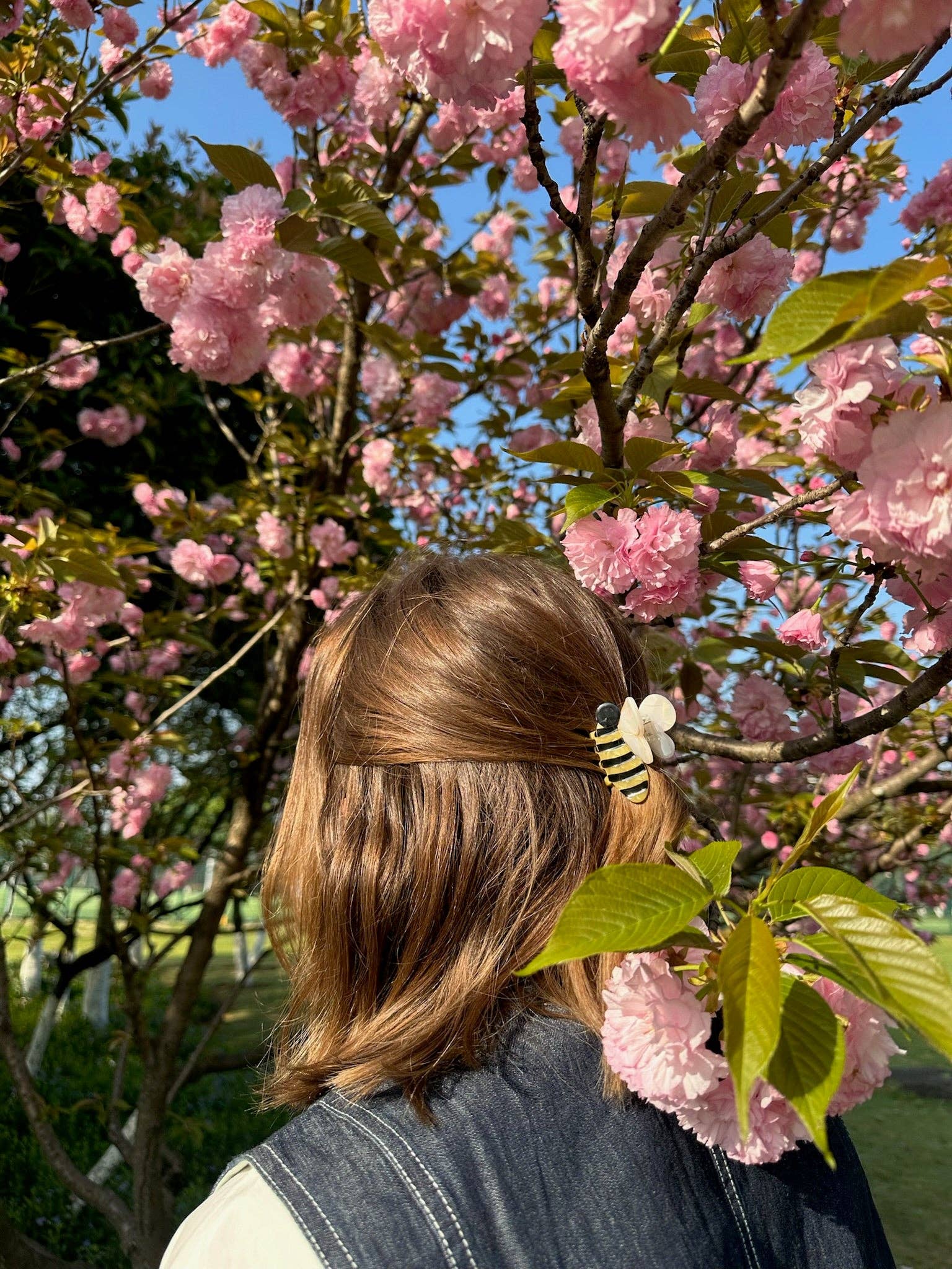 Solar Eclipse - Mini Bee Claw Hair Clip