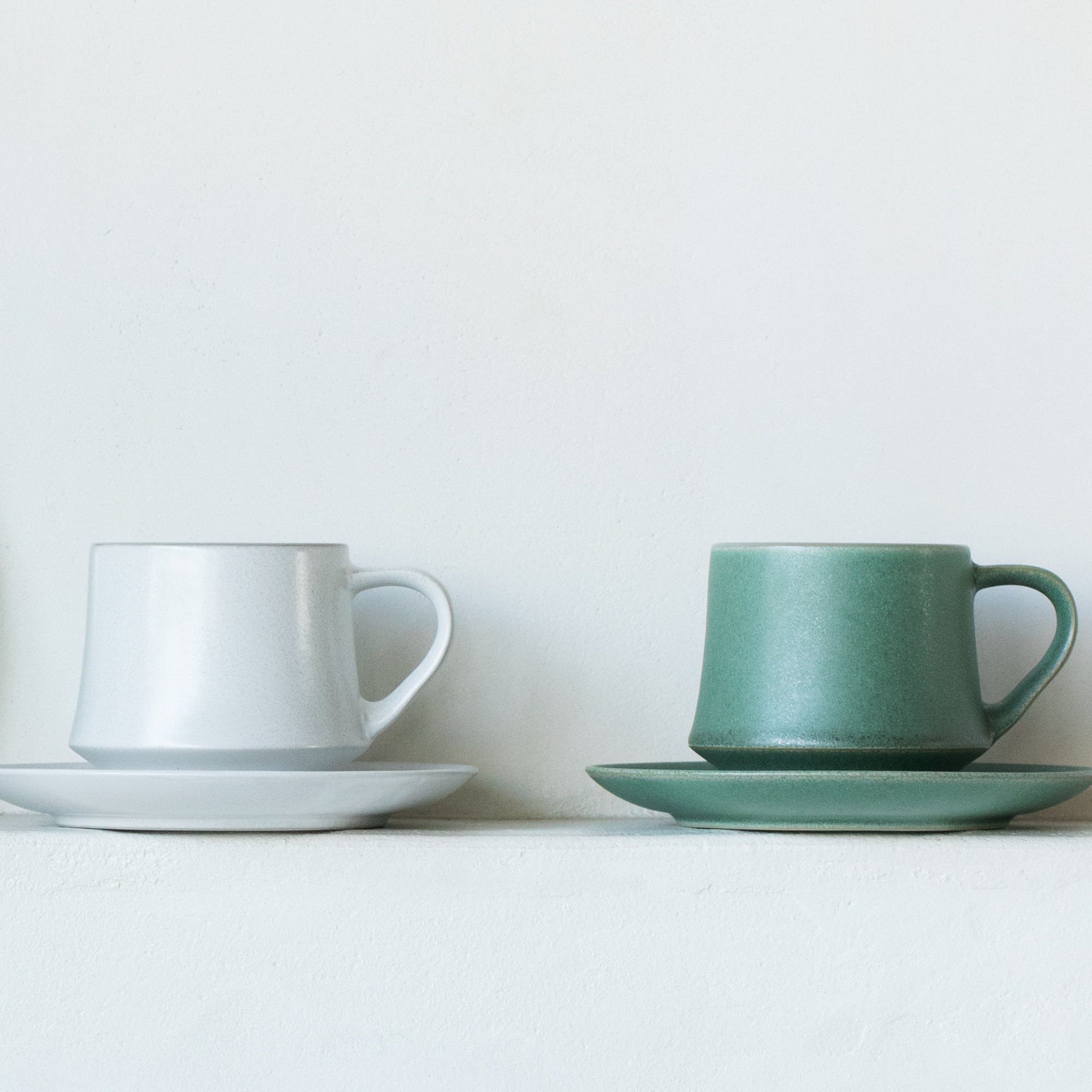 ORIGAMI - Flare Saucer - Vintage Green