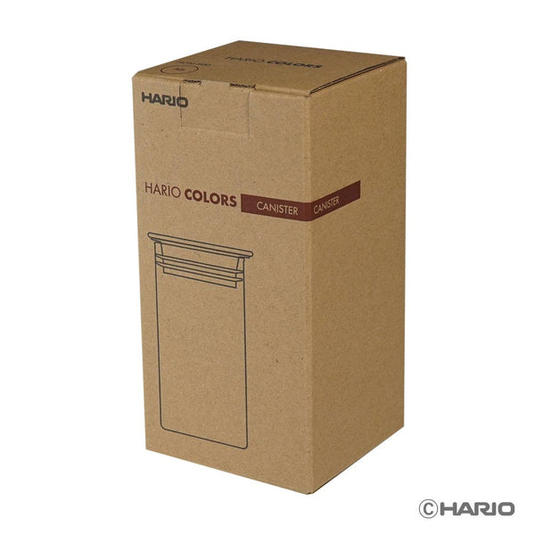 Hario - Colors Glass Series - Canister 400mL: Amber