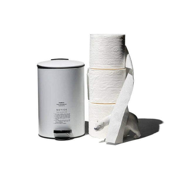 Puebco - TRASH CAN - WHITE