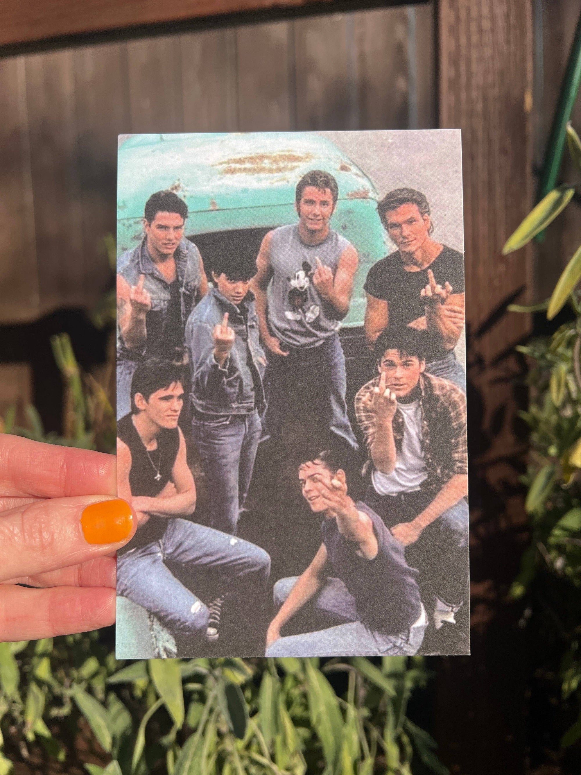 Stay Gold - Outsiders - Postcard