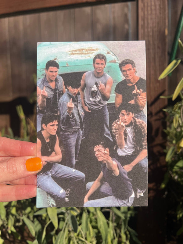 Stay Gold - Outsiders - Postcard